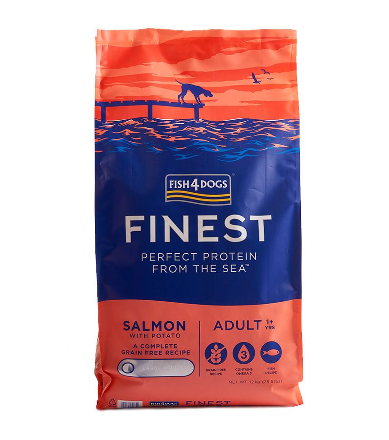Fish4Dogs Finest Salmon Large Kibble Adult Dry Dog Food