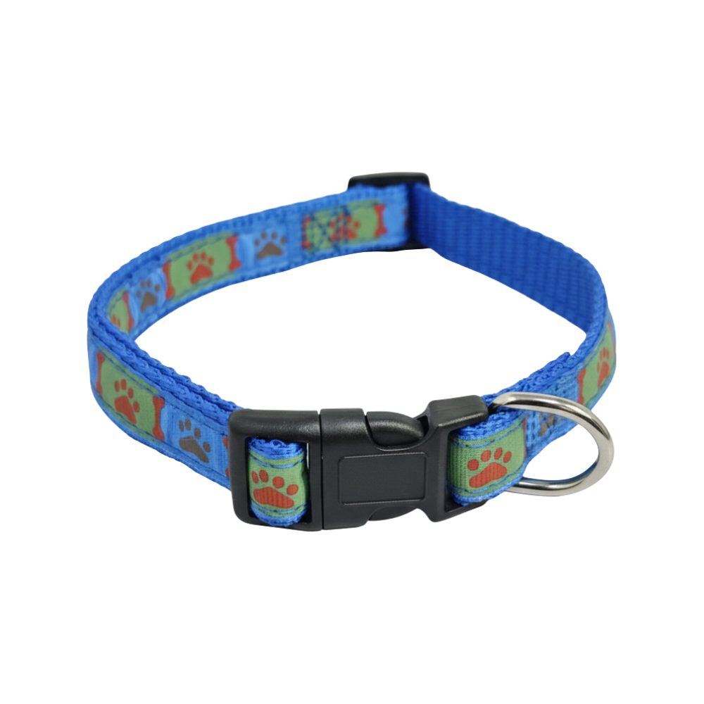 Cozy Paws Pet Collar - Medium Blue