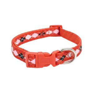 Cozy Paws Pet Collar - Medium Red