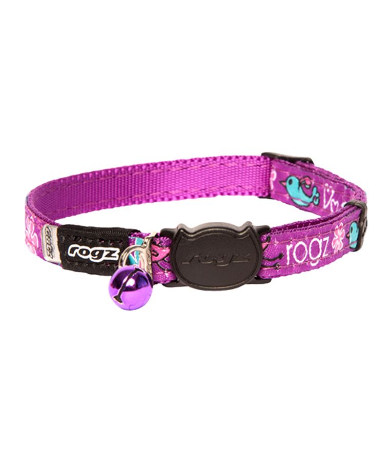 Rogz Fancy Lovebirds Cat Collar