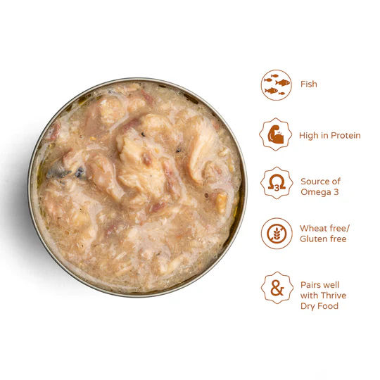 Thrive Complete Sardine with Mackerel Wet Cat Food 75g