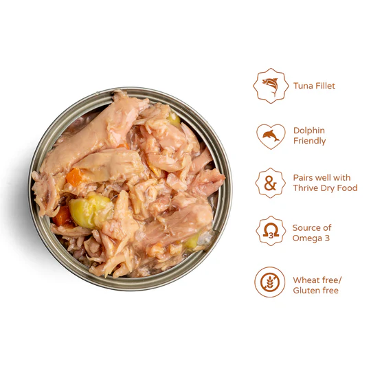 Thrive Complete Tuna with Vegetable Wet Cat Food 75g