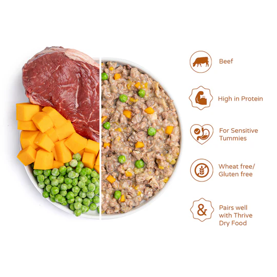 Thrive Complete Beef with Vegetables Wet Cat Food 75g