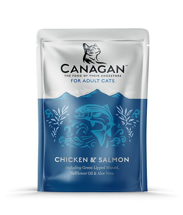 Canagan Chicken & Salmon Adult Wet Cat Food 85g Pouch
