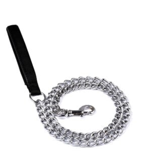 For Pet Dog Lead Chain With Pu Handle Size : Large (Mixed Colors)