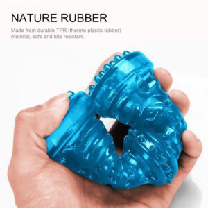 For Pet Durable Rubber Dog Chew Toys With Sound 18cm (Mixed Colors)