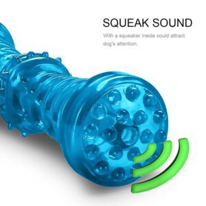 For Pet Durable Rubber Dog Chew Toys With Sound - 12Cm (Mixed Colors)
