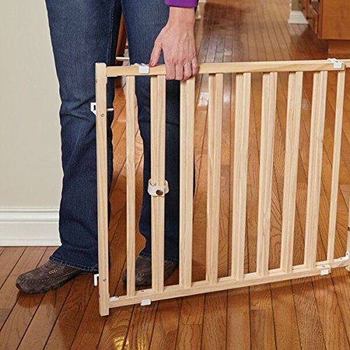 MidWest 24″ Wood Extra-Wide Pet Gate