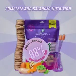 KELLY & CO'S Freeze Dried Patty Meals Tuna For Cat- 226g