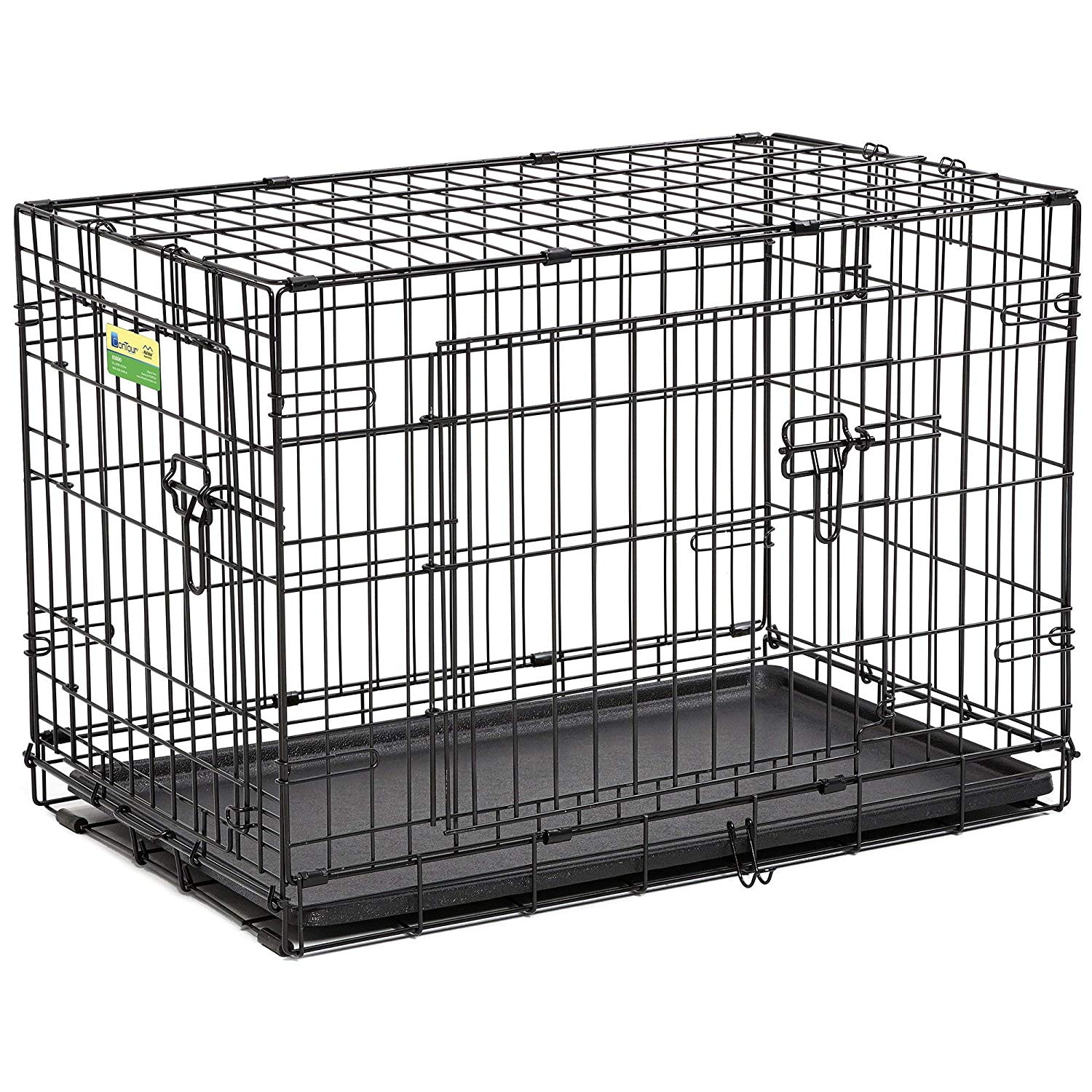MidWest Contour Double Door Dog Crate 30″
