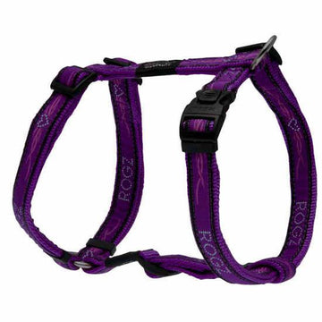 Rogz Purple Chrome Dog Harness
