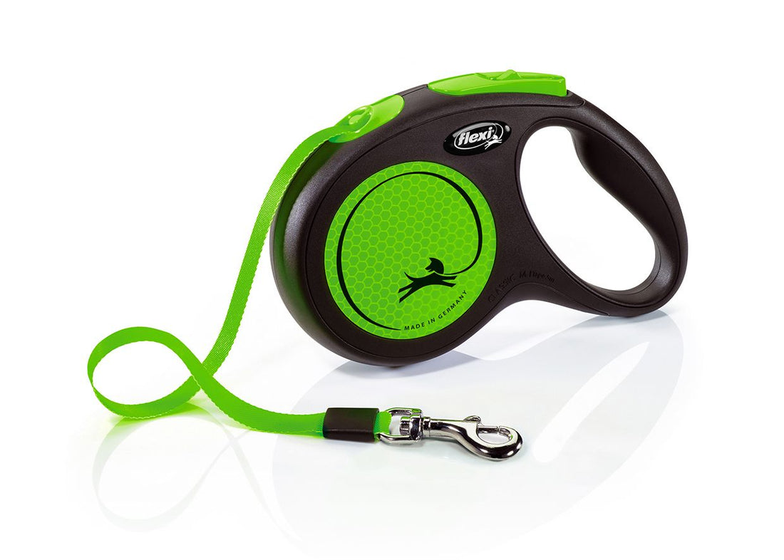 Flexi New Neon Tape Retractable Dog Leash