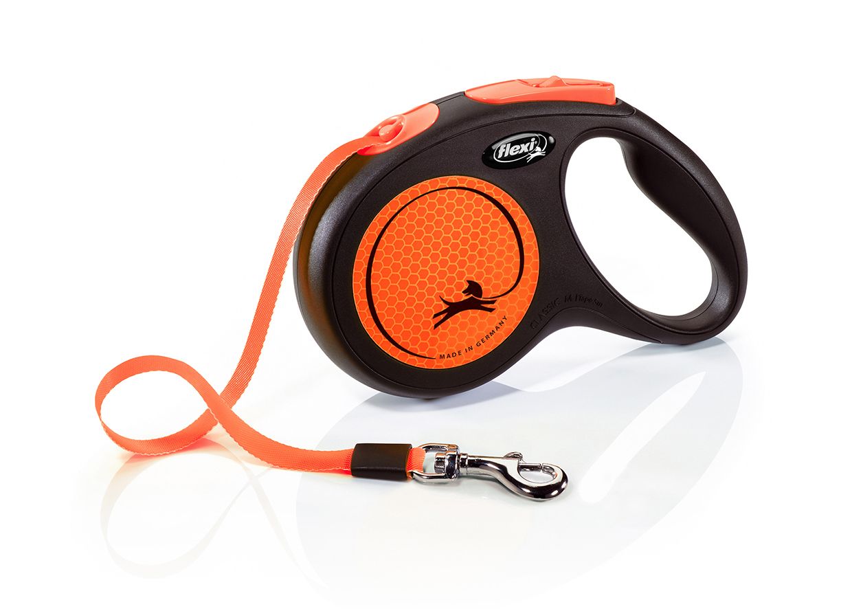 Flexi New Neon Tape Retractable Dog Leash