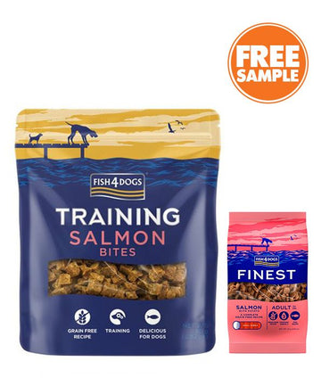 Fish4Dogs Training Salmon Bites Dog Treats