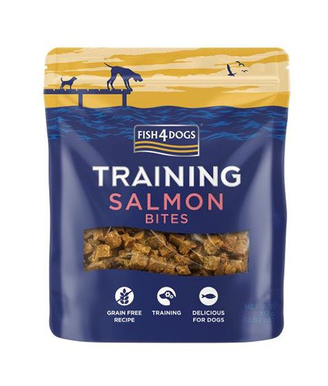 Fish4Dogs Training Salmon Bites Dog Treats
