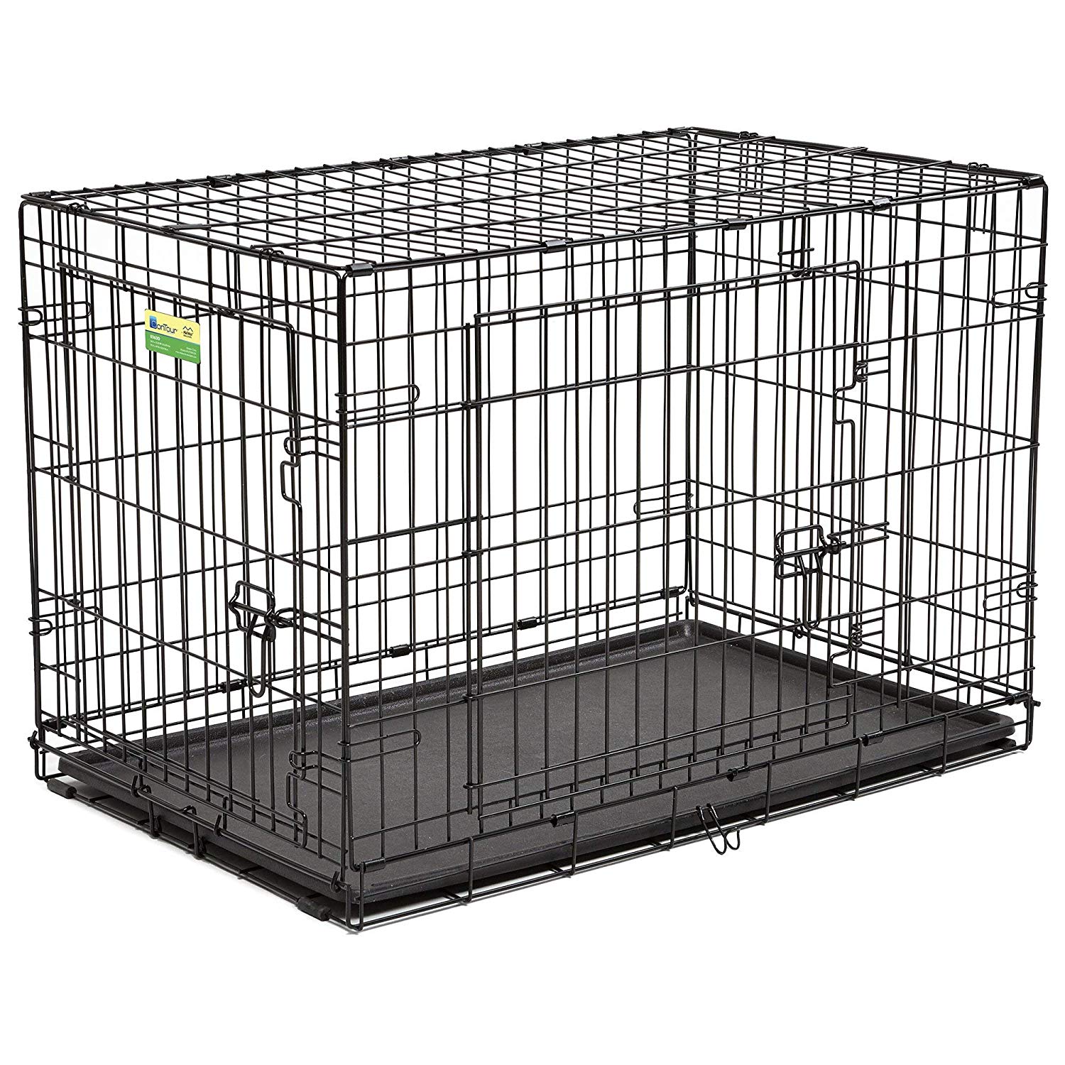 MidWest Contour Double Door Dog Crate 36″
