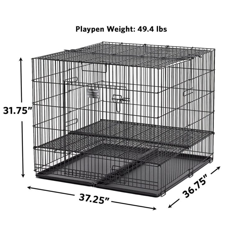 MidWest 36″ Puppy Playpen (1/2″GRID)