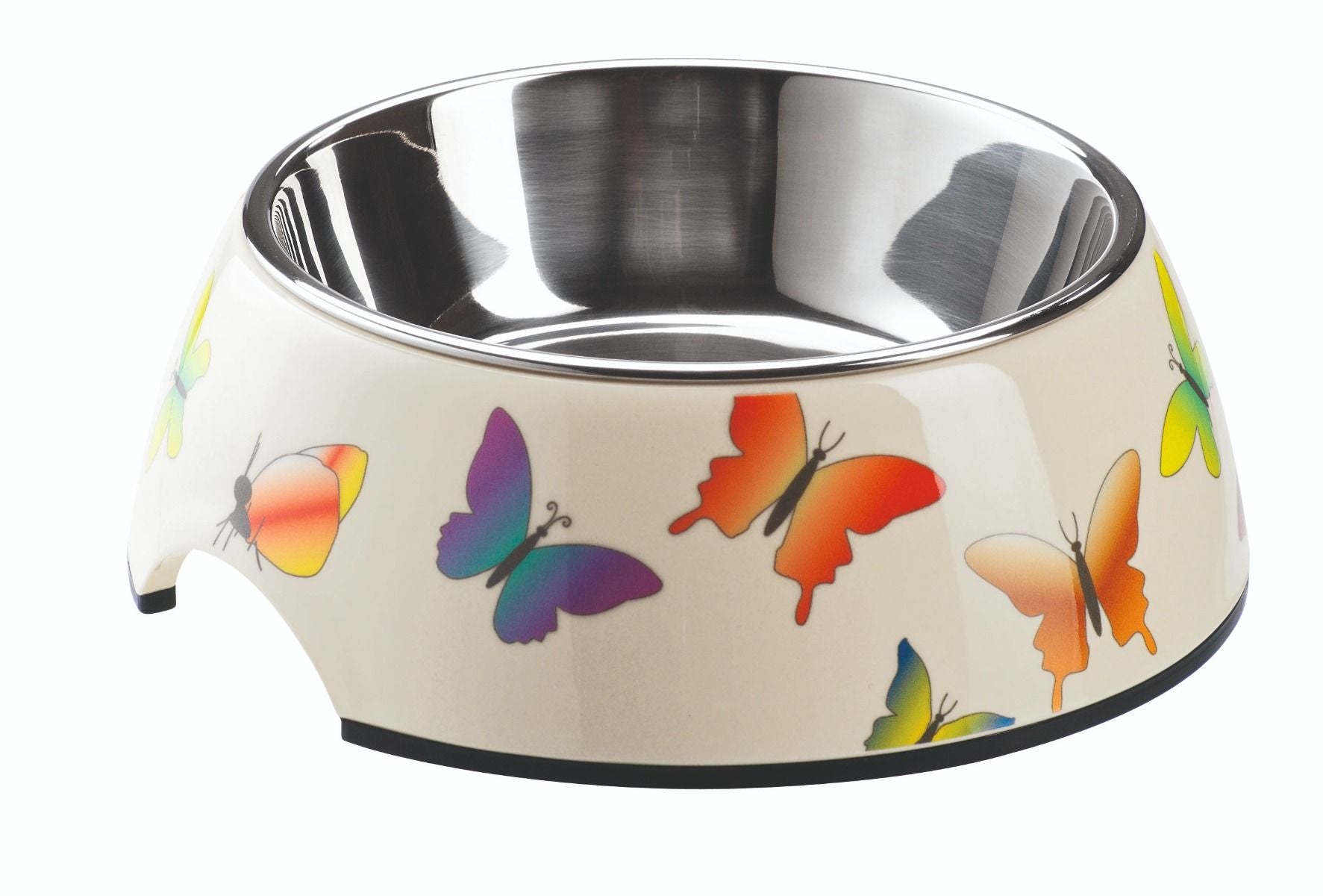 Hunter Melamine Butterfly Dog Bowl