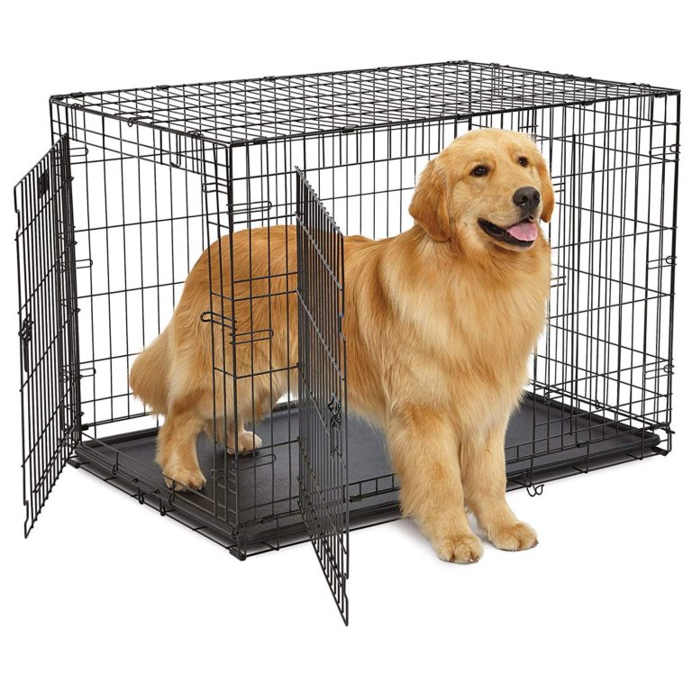 MidWest Contour Double Door Dog Crate 42″