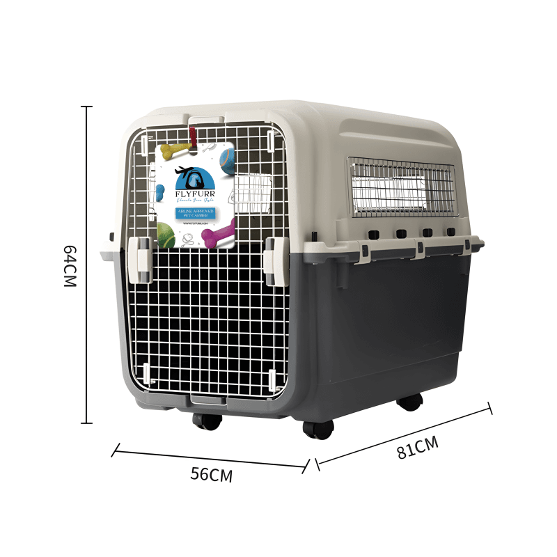 Flyfurr Airline Approved Plastic Pet Transporter