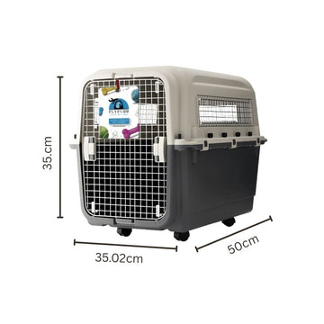 Flyfurr Airline Approved Plastic Pet Transporter