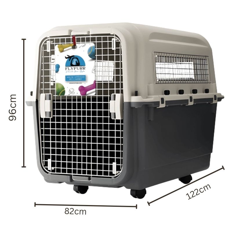 Flyfurr Airline Approved Plastic Pet Transporter