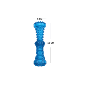 For Pet Durable Rubber Dog Chew Toys With Sound 18cm (Mixed Colors)