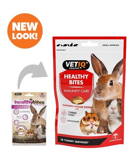 VetIQ Healthy Bites Immunity Care Small Animal Treats 30g