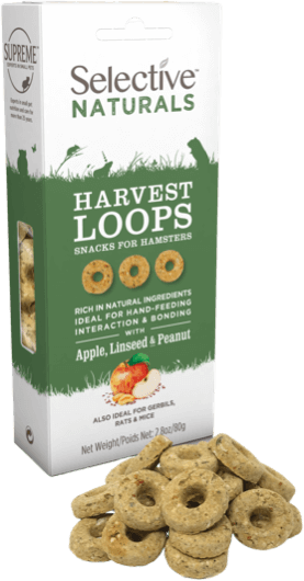 Supreme Selective Naturals Harvest Loops Hamster Treat 80g