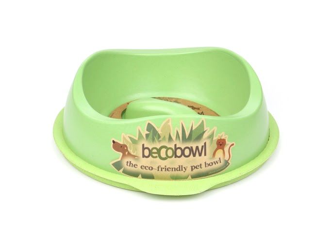 Beco Pets Eco-Friendly Slow Feed Bowl Dog Bowl
