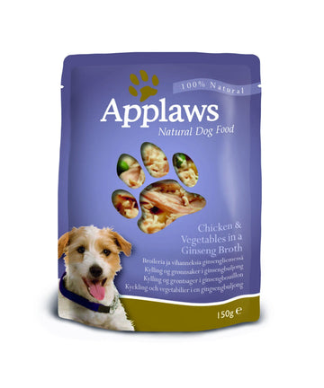 Applaws Chicken & Vegetables Adult Wet Dog Food 150g Pouch