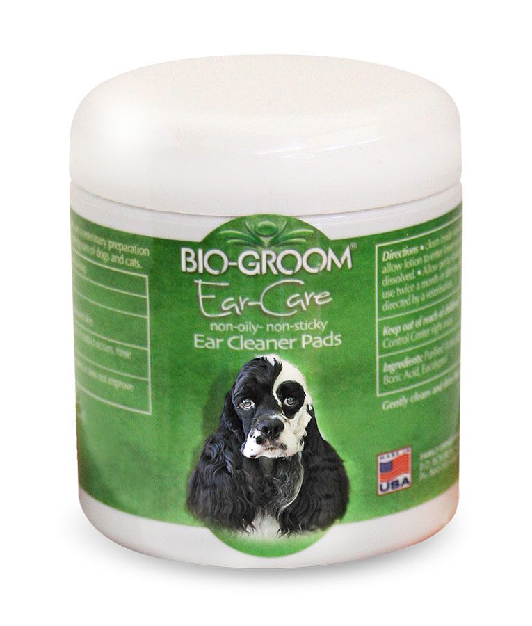 Bio-Groom Ear-Care Dog Cleaner Pads 160g