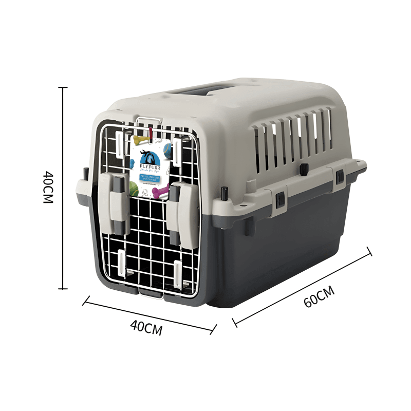 Flyfurr Airline Approved Plastic Pet Transporter