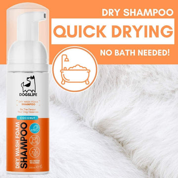 DogsLife Drywash Coconut Dog Shampoo