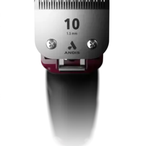 Andis Excel 5-Speed Clipper Red With #10 With Ultra Edge