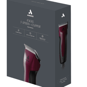 Andis Excel 5-Speed Clipper Red With #10 With Ultra Edge
