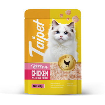 Taipet Wet Food Pouch Chicken in Broth 70g