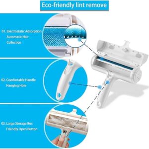 Pakeway Self Clean Pet Hair Remover Roller (Resuable)