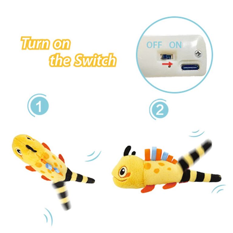 GiGwi Swinging Tail Lizard