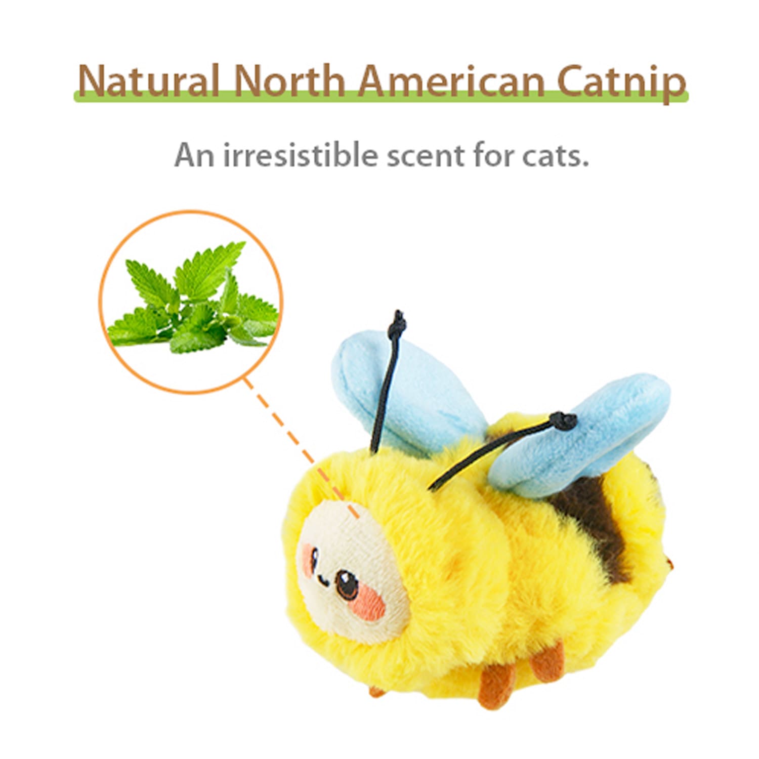 GiGwi Dance & Chirp Flapping Bee