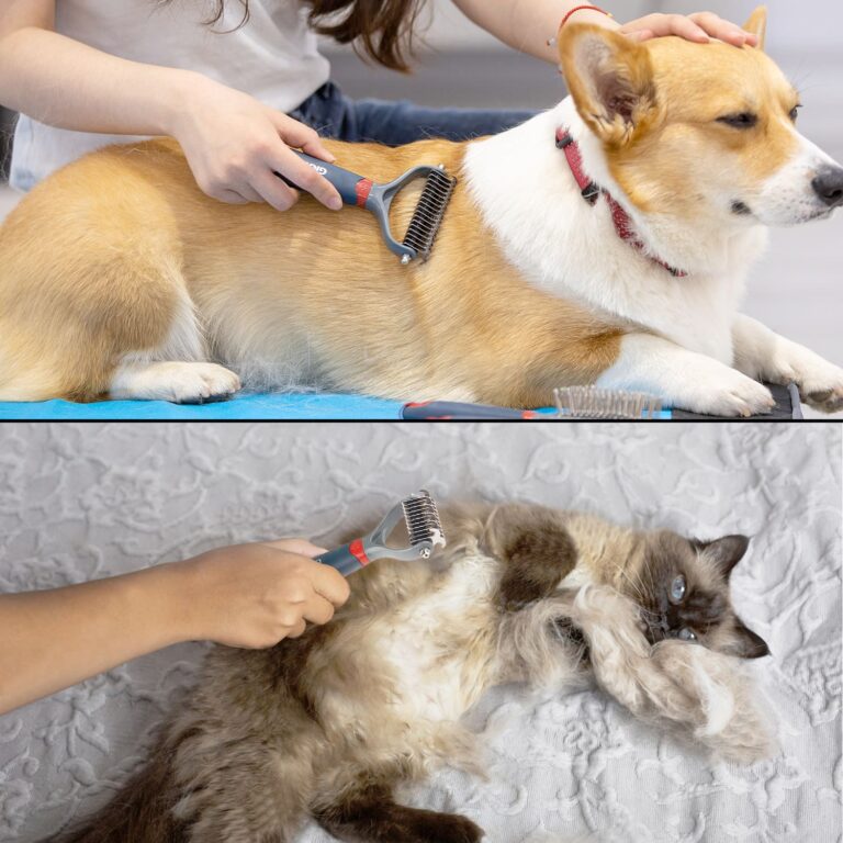 GiGwi Dual Head Dematting Comb 11 Teeth for Dogs & Cats