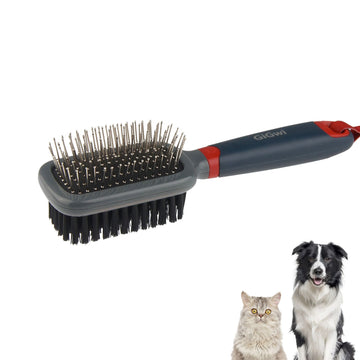 GiGwi Double-Sided Brush Nylon Bristles & Pins for Dogs and Cats