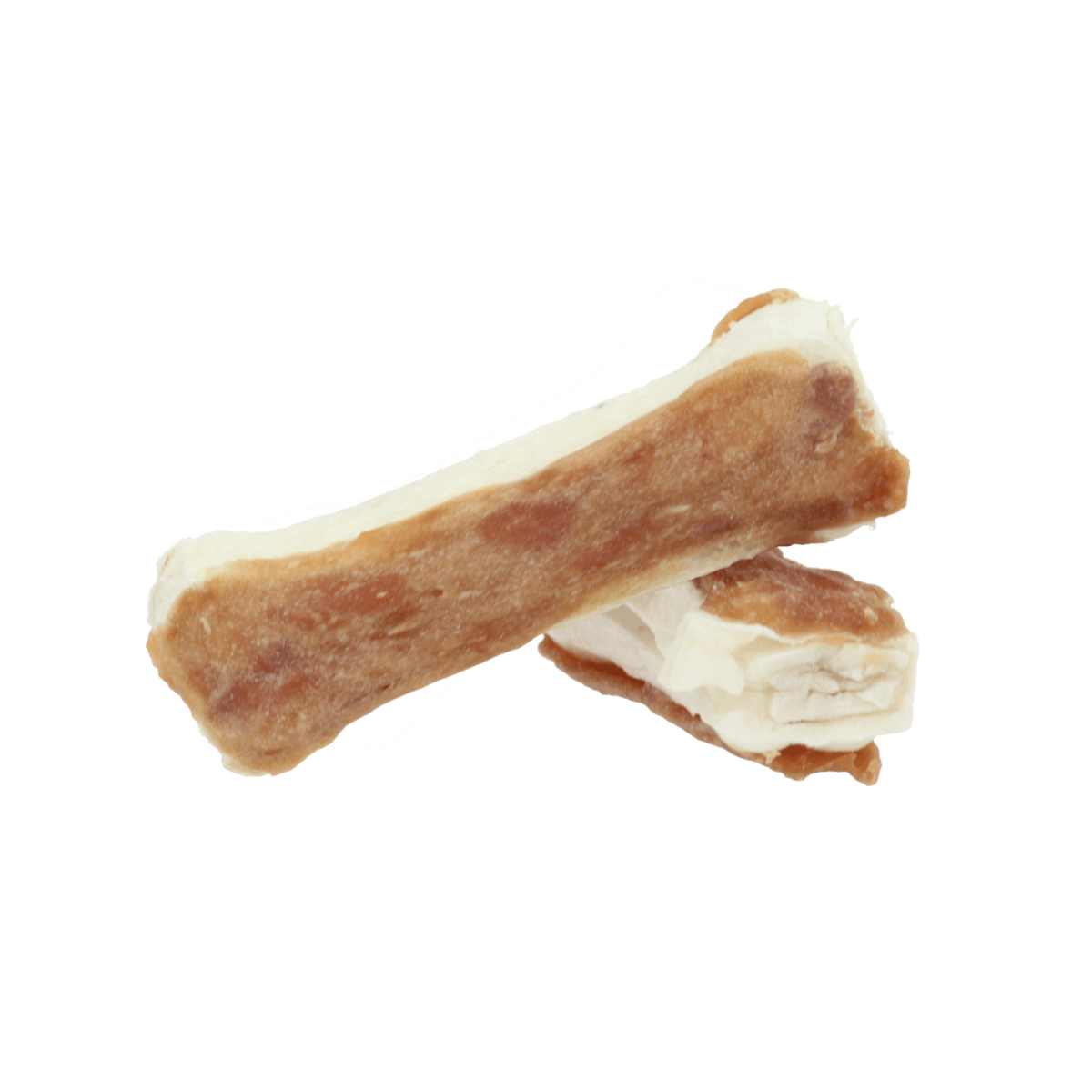 Pets Unlimited Chewy Bone with Duck Medium Dog Treats 2pcs