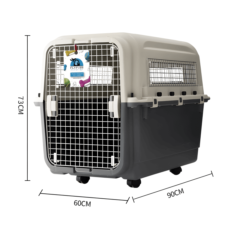 Flyfurr Airline Approved Plastic Pet Transporter