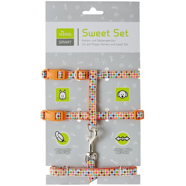 Hunter Seventies Cat Harness & Leash