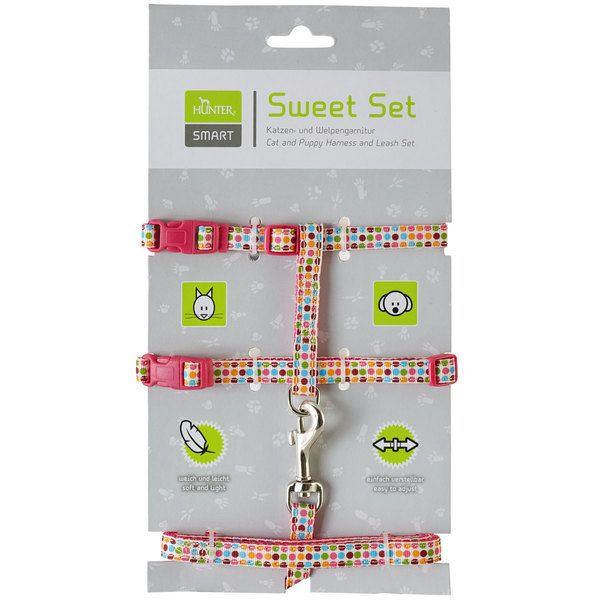 Hunter Seventies Cat Harness & Leash