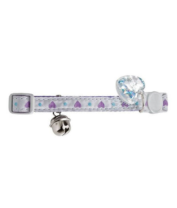 Hunter Purple Heart Cat Collar