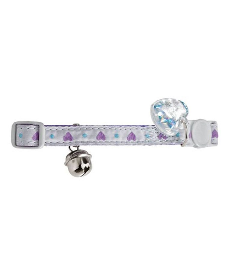 Hunter Purple Heart Cat Collar