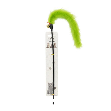 Cozy Paws Interactive Cat Teaser Wand with Bell-10pcs Pack