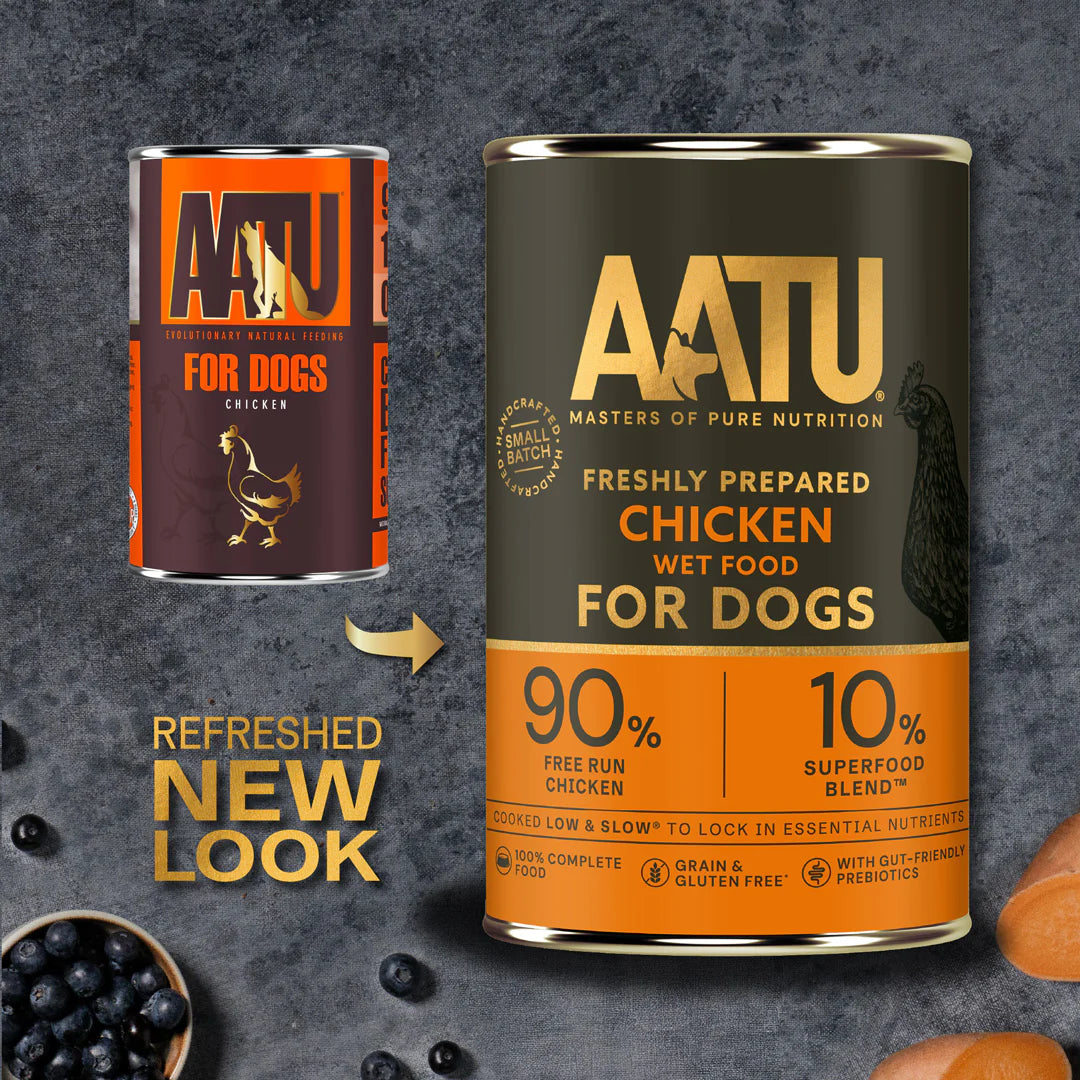 AATU Chicken Wet Dog Food 400g